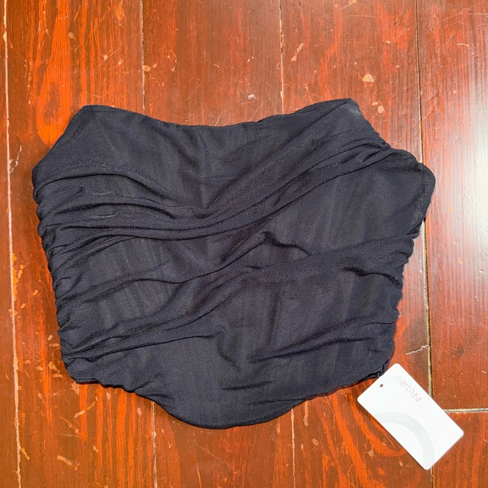 Black Corset Cropped Top